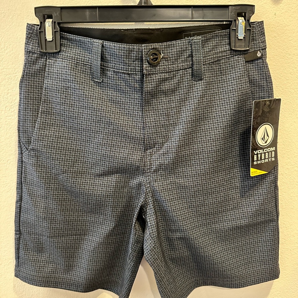 NWT - Volcom Gray Youth Hybrid Shorts